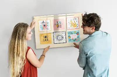 Schreib-Magnettafel mit Motivationssprüchen