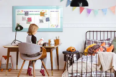Schreib-Magnettafel als praktischer Mahlzeitenplaner
