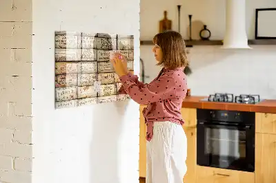 Magnettafel zum Beschreiben in der Ausführung Korken