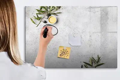 Beschreibbare Magnettafel mit minimalistischem Oliven-Motiv