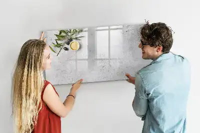 Beschreibbare Magnettafel mit minimalistischem Oliven-Motiv
