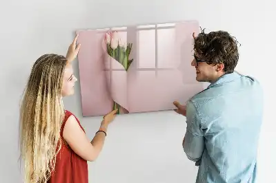 Magnetische Schreibtafel Blumenstrauß mit Blumenstrauß Motiv