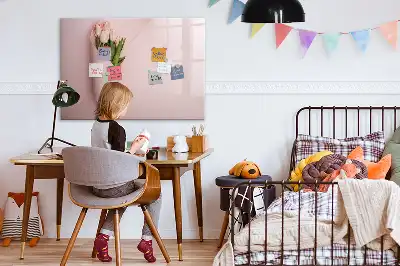Magnetische Schreibtafel Blumenstrauß mit Blumenstrauß Motiv