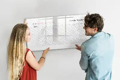 Beschreibbare Magnettafel Gewohnheiten-Tracker