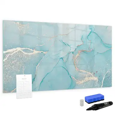Beschreibbare Magnettafel in Dekormarmor Optik