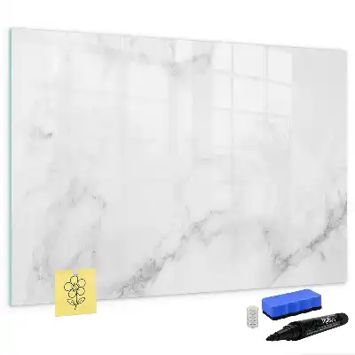 Beschreibbare Magnettafel in Marmoroptik