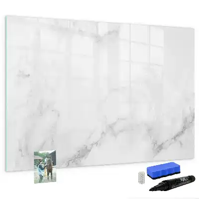 Beschreibbare Magnettafel in Marmoroptik
