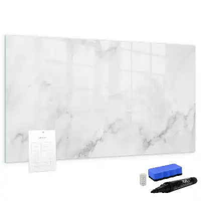 Beschreibbare Magnettafel in Marmoroptik