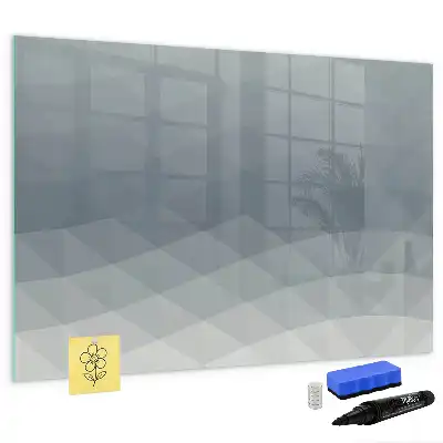 Schreib-Magnettafel Modell Wellen