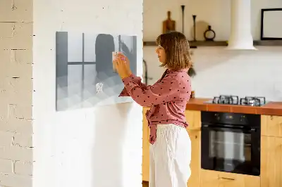 Schreib-Magnettafel Modell Wellen