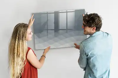 Schreib-Magnettafel Modell Wellen