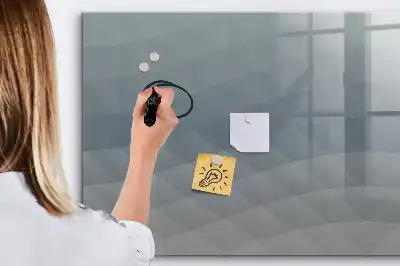Schreib-Magnettafel Modell Wellen