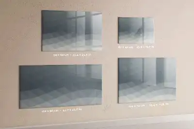 Schreib-Magnettafel Modell Wellen