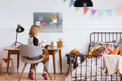 Schreib-Magnettafel Modell Wellen