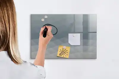 Schreib-Magnettafel Modell Wellen