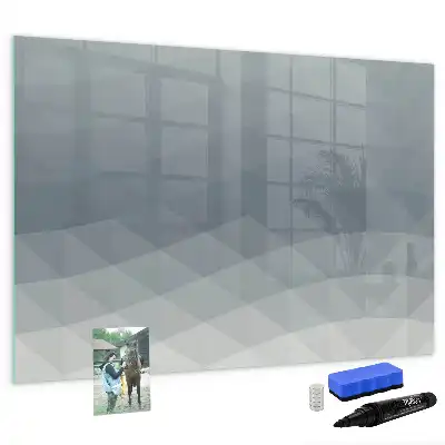 Schreib-Magnettafel Modell Wellen