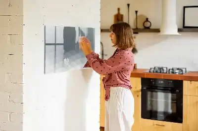 Schreib-Magnettafel Modell Wellen