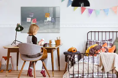 Schreib-Magnettafel Modell Wellen