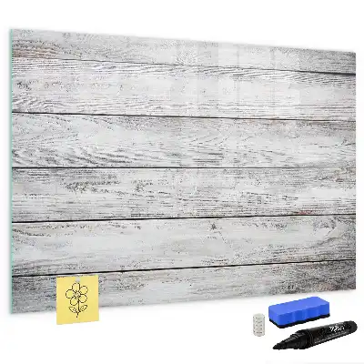 Beschreibbare Magnettafel mit bemalter Optik