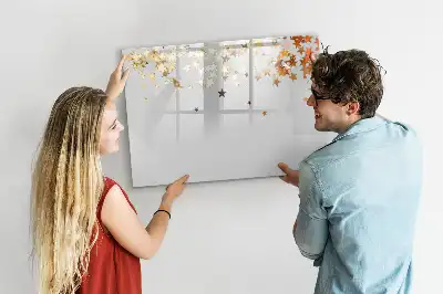 Schreib-Magnettafel mit Sternen-Design