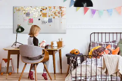Schreib-Magnettafel mit Sternen-Design