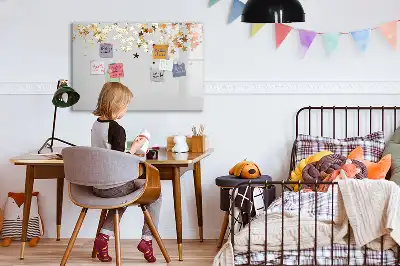 Schreib-Magnettafel mit Sternen-Design