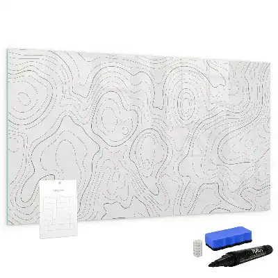 Schreib-Magnettafel Motiv Flecken-Abstraktion