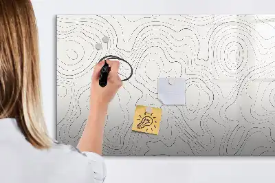 Schreib-Magnettafel Motiv Flecken-Abstraktion
