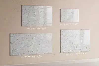 Schreib-Magnettafel Motiv Flecken-Abstraktion