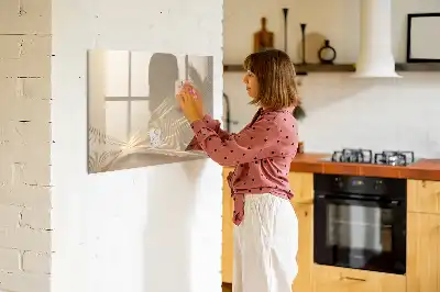 Schreib-Magnettafel mit Motiv Abstraktes Licht