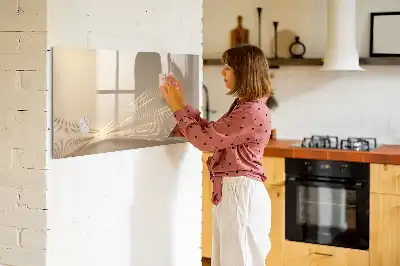 Schreib-Magnettafel mit Motiv Abstraktes Licht