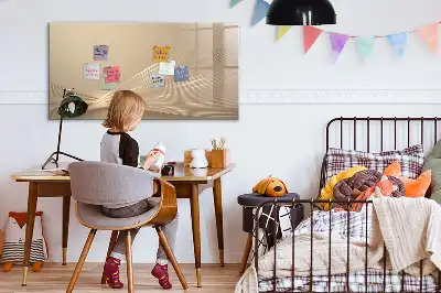 Schreib-Magnettafel mit Motiv Abstraktes Licht