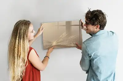 Schreib-Magnettafel mit Motiv Abstraktes Licht