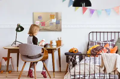 Schreib-Magnettafel mit Motiv Abstraktes Licht