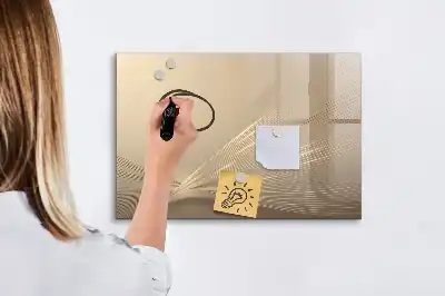 Schreib-Magnettafel mit Motiv Abstraktes Licht