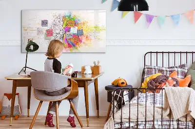 Magnetische Schreibtafel Motiv Gehirn Abstraktion