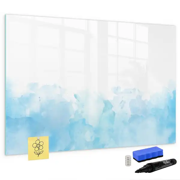 Beschreibbare Magnettafel Colorflecken
