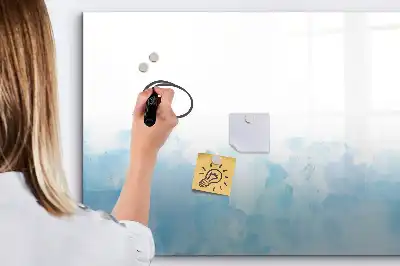 Beschreibbare Magnettafel Colorflecken