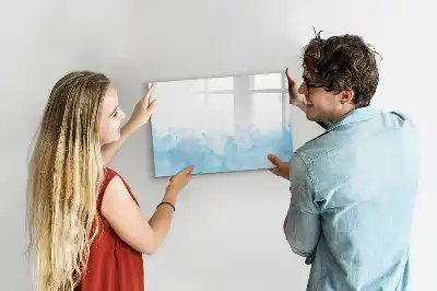 Beschreibbare Magnettafel Colorflecken