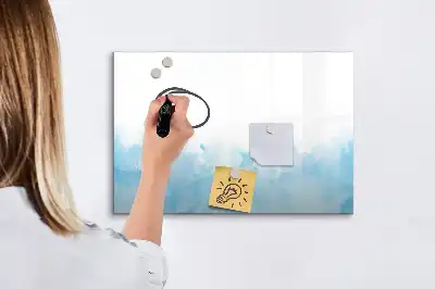 Beschreibbare Magnettafel Colorflecken