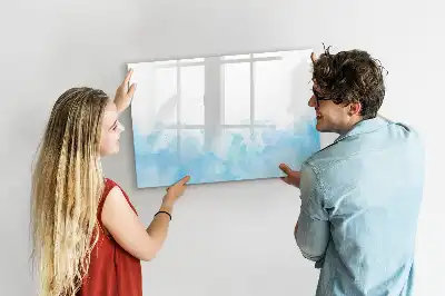 Beschreibbare Magnettafel Colorflecken