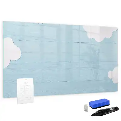 Beschreibbare Magnettafel für Kinder in kindgerechtem Design