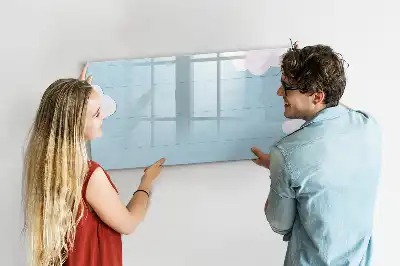 Beschreibbare Magnettafel für Kinder in kindgerechtem Design