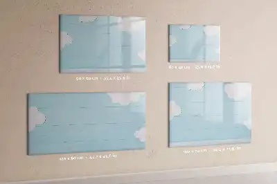 Beschreibbare Magnettafel für Kinder in kindgerechtem Design