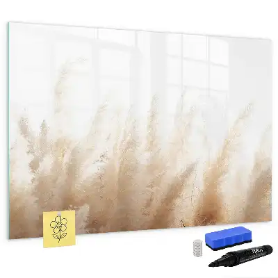 Magnetische Schreibtafel mit körniger Abstraktionsoptik