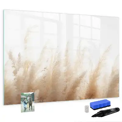 Magnetische Schreibtafel mit körniger Abstraktionsoptik