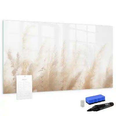 Magnetische Schreibtafel mit körniger Abstraktionsoptik