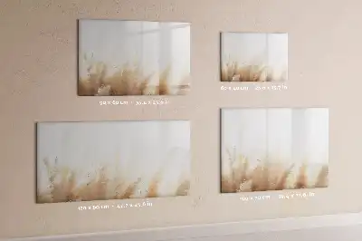 Magnetische Schreibtafel mit körniger Abstraktionsoptik