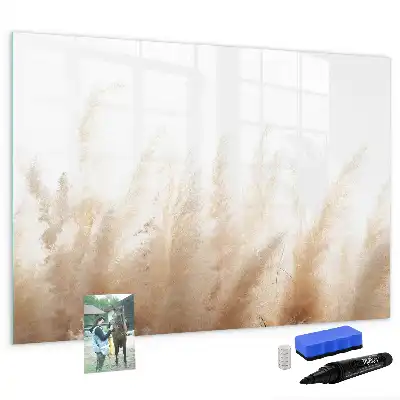 Magnetische Schreibtafel mit körniger Abstraktionsoptik