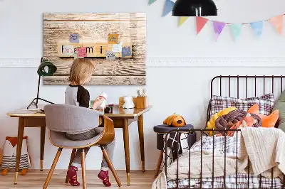Beschreibbare Magnettafel mit dem Design Familie